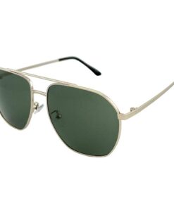 Alternative view of Fashion Designer Retro Metal Hexagon Aviation Custom Sunglasses UV Protection Men Women Frame Adult Unisex Metal Gun Acceptable