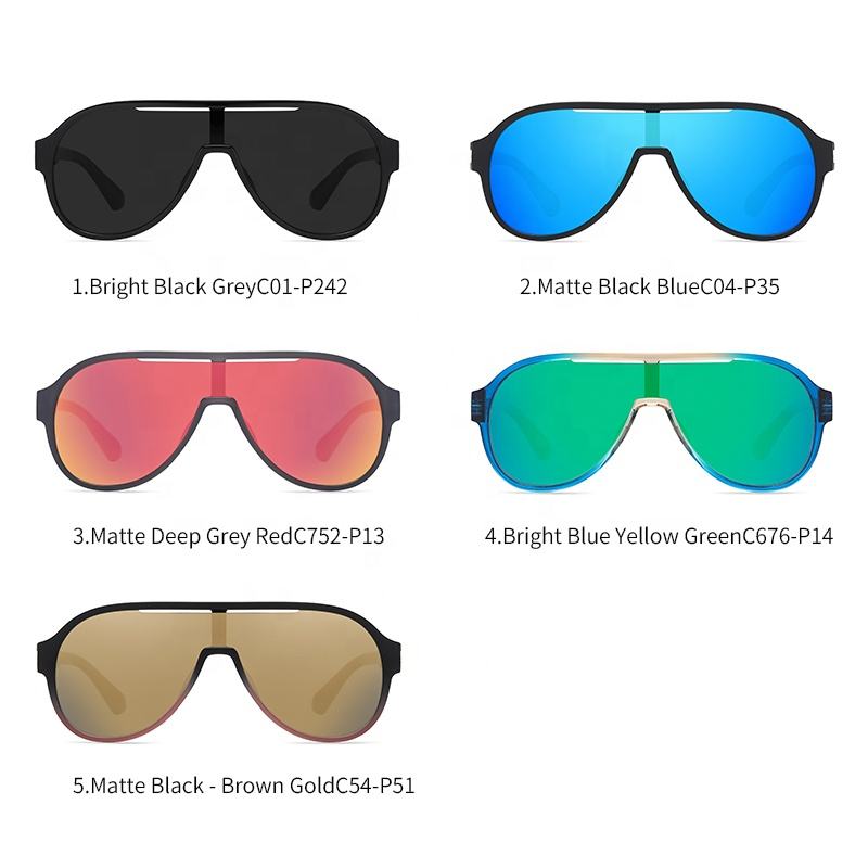 Visualmate Sports Eyewear Cycling Climbing Sunglasses UV400 Eyes Protect Glasses Frame - Image 9