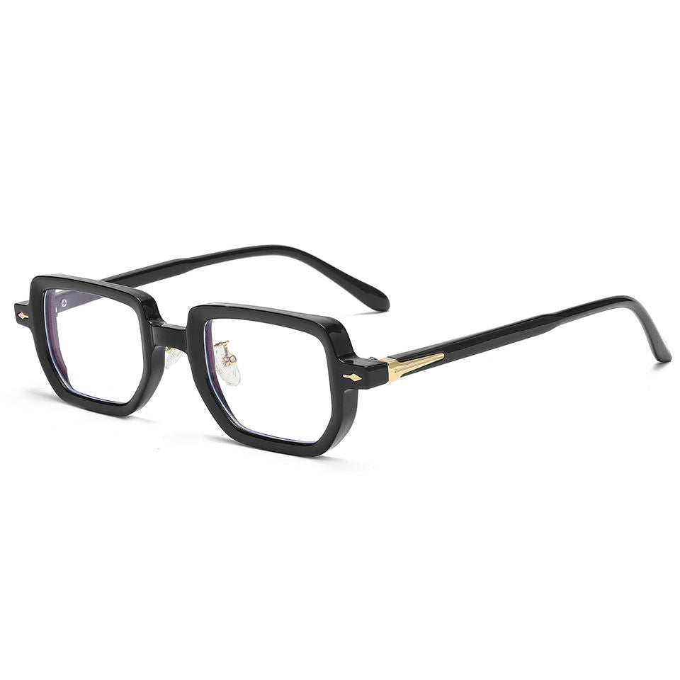 RTS New Arrival Slim Vintage Square PC Frame Anti-Blue Light Reading Glasses for Unisex