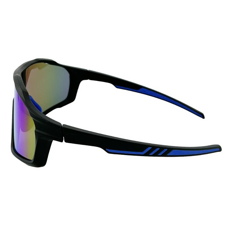 Custom Outdoor Cycling Sport Sunglasses with Mirrored Lenses Full Rim Frame UV Protection Good Quality Top Sale - Image 4