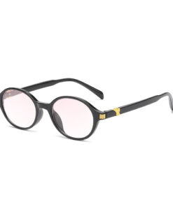 RTS New Arrival Vintage PC Frame Anti-Blue Light Reader Glasses Transparent/Pink/Purple Gradient Lenses for Unisex 2025 Trends