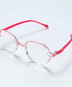 Alternative view of Excellent Unisex Anti-Blue Light Rimless Reading Glasses with Multi-color Lens New Design PC Material Wholesale