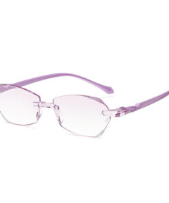 Alternative view of RTS Superior Quality Unisex Rimless Blue Light Blocking Customizable Reading Glasses