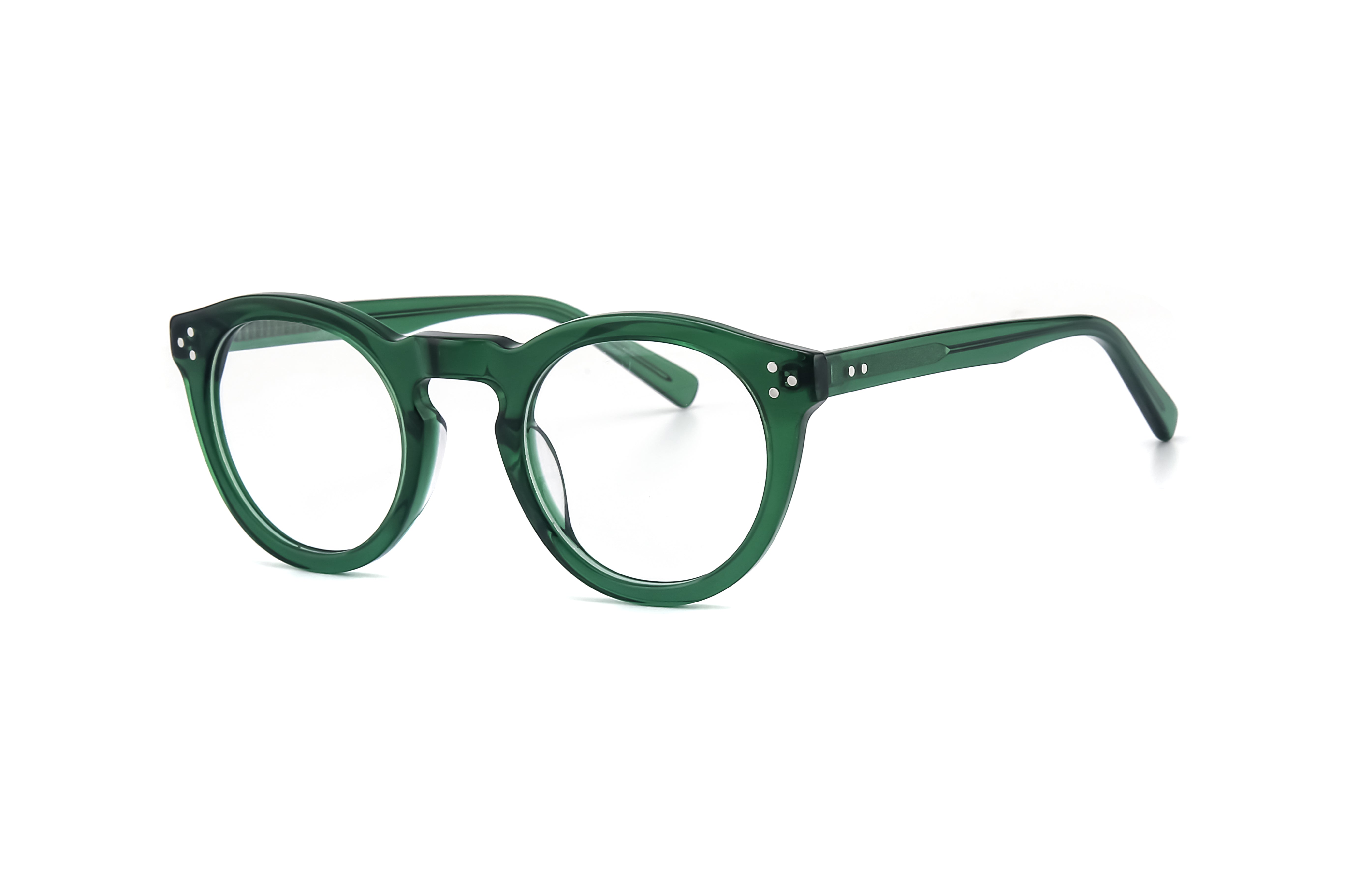 VisualMate Customize Logo High Quality Acetate Round Optical Glasses Frame Hot Sale Colorful Designer Eyeglasses - Image 3