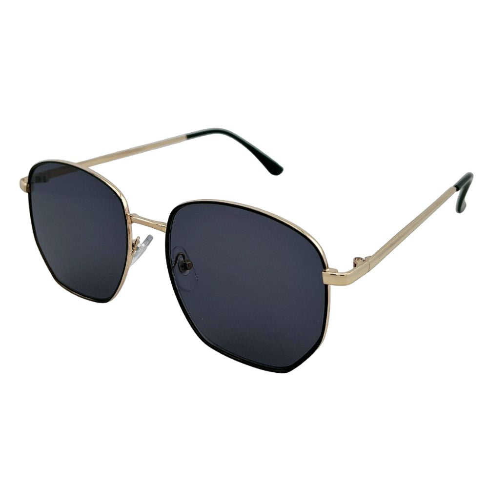 Unisex Metal Geometric Sunglasses