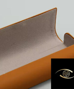 Alternative view of Visualmate Customized logo Hard Large Glasses Box square Metal Sunglasses Glasses Storage Box Glasses Box