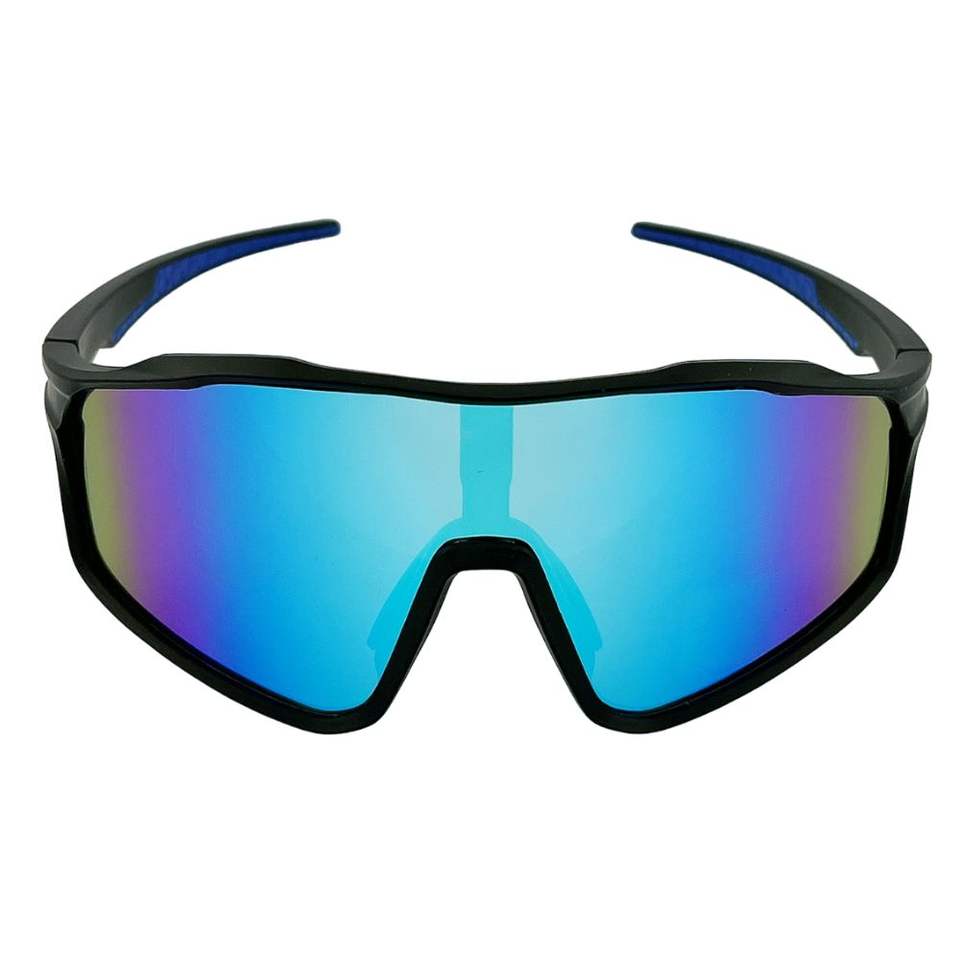 Custom Outdoor Cycling Sport Sunglasses with Mirrored Lenses Full Rim Frame UV Protection Good Quality Top Sale - Image 3