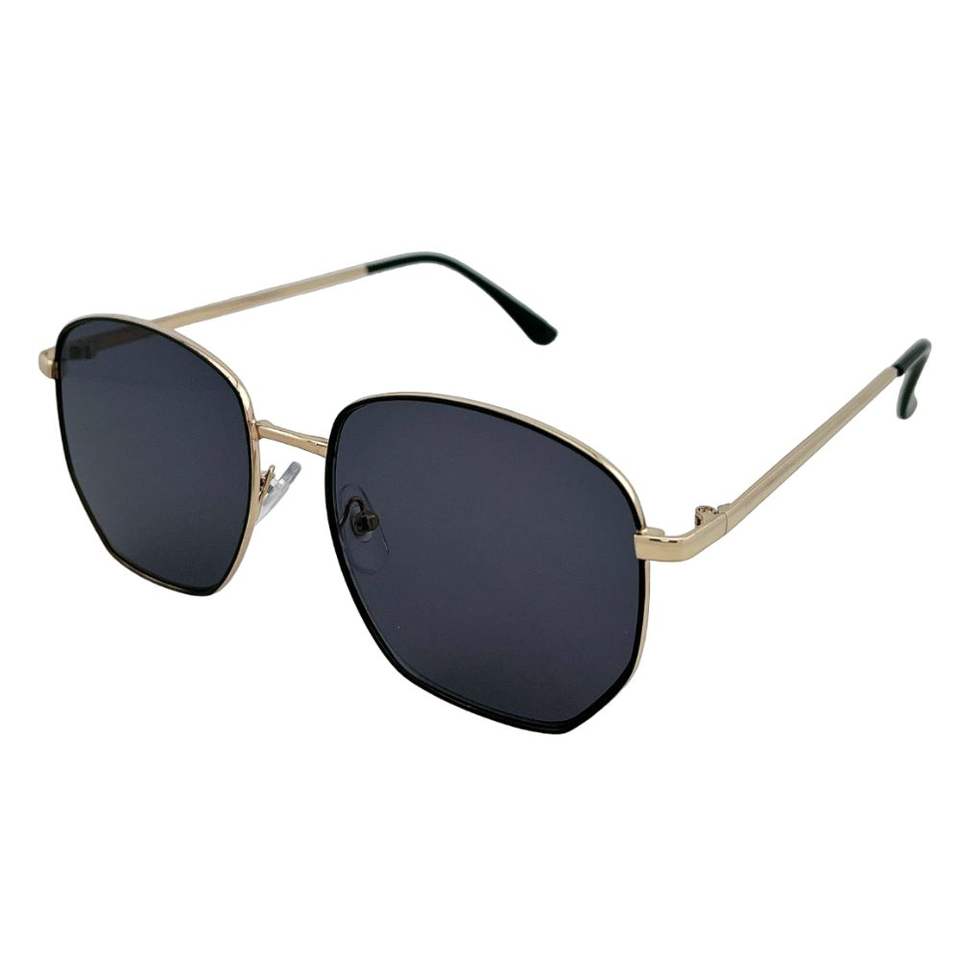 Designer Custom Glasses Geometric Sunglasses for Unisex Metal Frame UV Protection PC Lens - Image 2