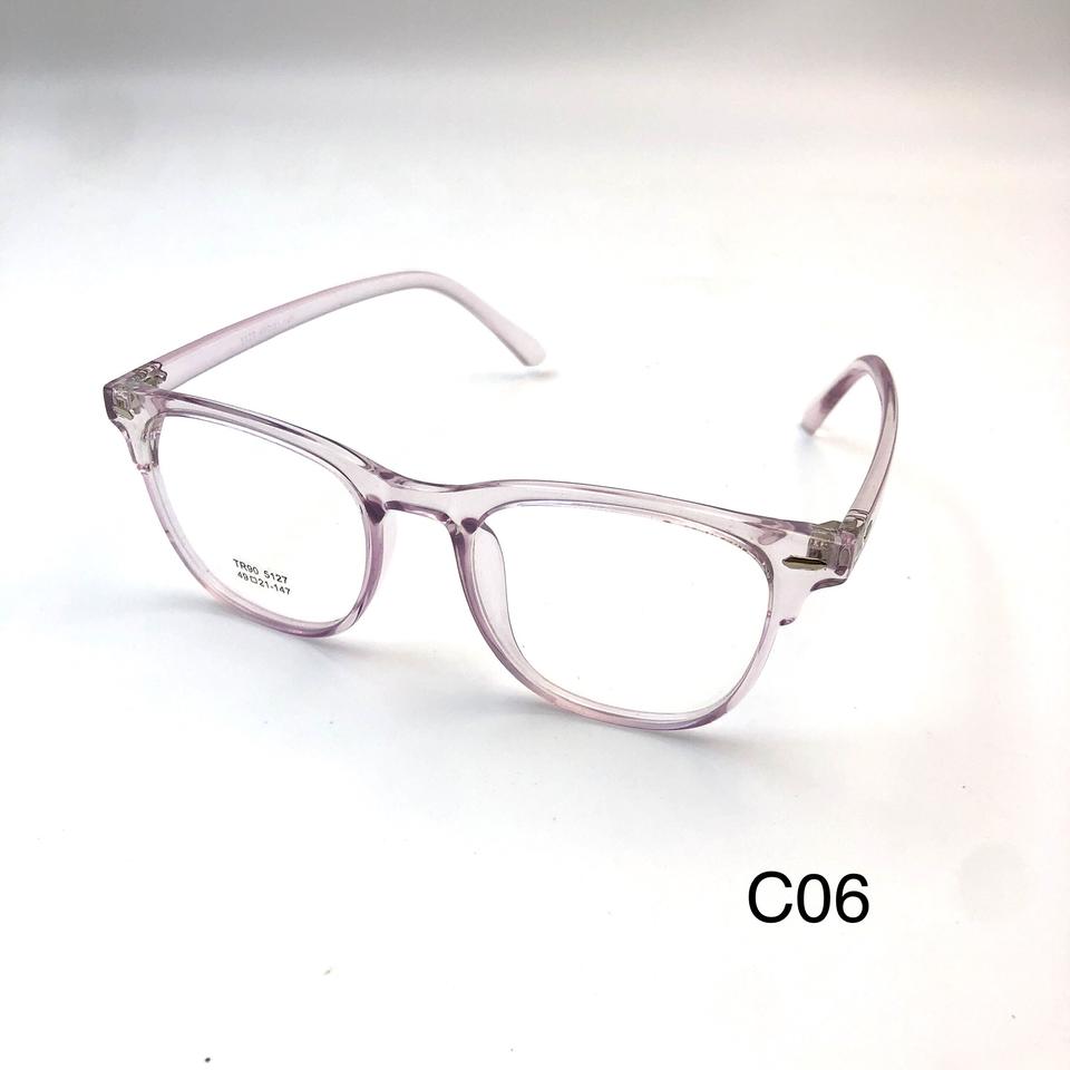 European and American Custom Logo Fashion Trendy Round Optical Frames TR90 Eyeglasses Frame - Image 9